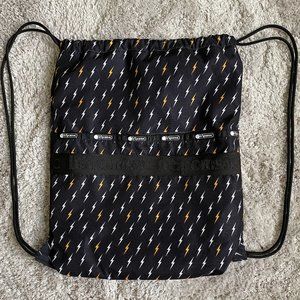 LeSportsac Sporty Nylon Janis Drawstring Backpack